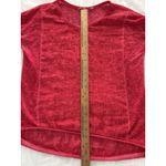 Kaktus Linen Shirt Womens Small Red Lagenlook Beach Minimalist Gauze Italy Photo 6