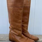 Frye Vintage 80s Tan Caramel Tall Riding Boots 6 1/2 M Photo 3