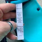 Spanx Polka Dot Bikini Top & Skirted Bottoms teal navy size 10 Photo 6