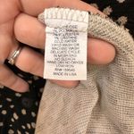 Lisa Bayne Tunic Top Dress Womens Black Polka Dot Long Sleeve Viscose Pockets Size L Photo 4