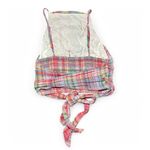 Free People  Real Love Plaid Tank Top S Photo 6
