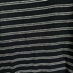 Vince Ladies Black and White Stripe Linen Midi Dress Size Medium Photo 6