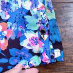 Yumi Kim • Lea Romper blue pink floral Sleeping Beauty print surplice playsuit Photo 6
