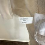 J.Crew  Sophie Open Front Sweater Blazer White Medium Photo 5