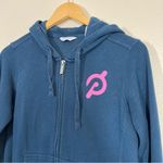 Peloton  Blue Ultimate Fleece Full Zip Hoodie Photo 11