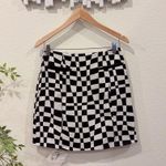 J.ING Black White Mini Skirt Size M NWT Size M Photo 1