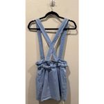 Urban Outfitters Corduroy Skirt Suspenders Blue Overall Photo 5