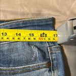 Indigo Blue  Distressed Cropped Jeans Photo 8