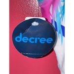 Decree Tropical Getaway Palm Print One Piece Swimsuit High Leg Cut Size S Photo 2