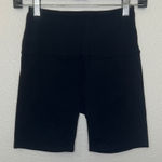 Beyond Yoga  6" Biker Short Black Size Medium Photo 0