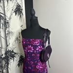 New York & Co. Purple Shoulder Bag Photo 1