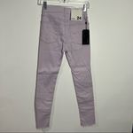 Rag and Bone High Rise Ankle Skinny In Lilac Size 24 Photo 4