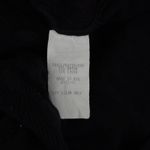 Nils Sweater Womens Small Black Peplum Style Ribbed Preppy Neutral Minimalist Photo 6