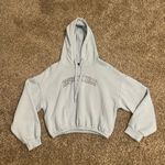 Forever 21 Beverly Hills embroidered cropped hoodie Photo 0