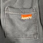 Superdry  Orange Label Womens S Faded Gray Blue Slim Fit Fleece Joggers Photo 12