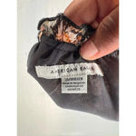 American Eagle Tops Floral Lace up Blouse Office Siren Cottagecore SIZE XS Photo 5