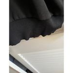 BCBGMAXAZRIA black sheer sleeve L Banded hem and sleeves luxurious party Photo 4