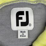 FootJoy  Hoodie Womens Small‎ Gray Neon Yellow Golf Layer Activewear Athleisure Photo 5
