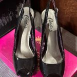 Candie's Black Open Toe Dress Shoes Photo 0
