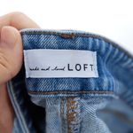 Loft Cut Off Medium Wash Jeans Short Size 33 Photo 2