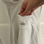 Alo Yoga  AloSoft Backspin Dress In White Photo 4