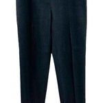 Piazza Sempione Piazza Sempione Charcoal Gray High Waist Wool Trouser Pants Size 48 US 12 Photo 0
