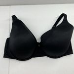 Cacique  44F Bra Intuitionfull Coverage Balconette Lightly Lined Black Underwired Photo 1