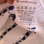 Stitch + Leather sweater spot sweater s|M White Size M Photo 8