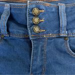 Wax Jean s high waisted button fly denim shorts size xs Photo 2