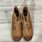 Sperry  Topsider Harlow Burnished Leather Wedge Bootie  Cognac Sz9 Sold Out Photo 7