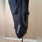 Tahari  Charcoal Long Sleeve Stretch Top Photo 3