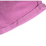 Iden Ditto High Waisted Pink Cotton Roll‎ Hem Casual Summer Women's M Size M Photo 2