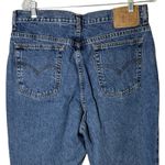 Levi's Vintage 512 Womens Size 33" Mom Jean Blue Denim Straight Heavy Y2K Photo 4