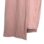 Vintage Meg XS Pullover Sheath Dress Pink Short Sleeves Lagenlook Asymmetric Hem Photo 3