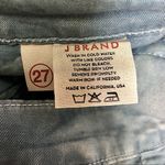 J Brand Grey-ish Blue Tie Dye Low Rise Skinny Leg Boho Bohemian Stretchy size 27 Photo 5