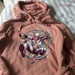 Spiderman Floral cropped sweatshirt Size undefined Photo 0