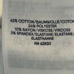 Lands' End  Women's White Denim Jacket L Long Sleeve Casual Photo 6