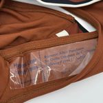 Robin Piccone  Simone Twist Bikini Bottom Size Small NEW Stripe Swim Cocoa NWOT Photo 9