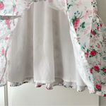 Lulus Lulu’s White Floral Tiered Mini Skirt Cute Factor NWOT Medium Photo 57