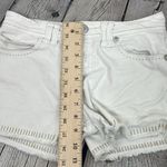 Guess  Y2K White Jean Shorts Raw Hem size 14 (Junior size) Photo 10