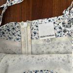 White & Blue Floral Jumpsuit Multiple Photo 2