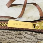 Michael Kors  STUDIO Natural Luggage Leather Medium Messenger Crossbody Bag Photo 5