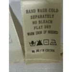 Forgotten Grace Crochet Trim Gauze Tunic Top Boho Hippie Beach Cream Size L Photo 6