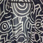 Leslie Fay  18 Black Creme Sheer Duster Plus Photo 4