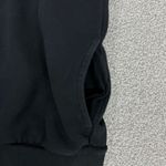 PINK - Victoria's Secret  Reversible Sequin Stripe Sleeve Sweatshirt Black Small Photo 7