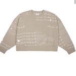 Taylor Swift I Love You Boxy Cropped Crewneck Sweatpants Set, Size L Photo 2