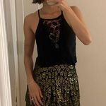 Emma & Sam NWOT  black crochet detail top Photo 0