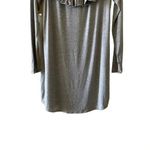 Chaser NWT  REVOLVE Heather Gray Knit Jersey Ruffle Off Shoulder Boho Dress SZ M Photo 5