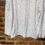 Tart  Intimates Gray Leopard Animal Print Sleepwear Pajama Top Women's Size Large Photo 2