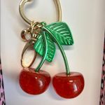 Betsey Johnson ππΈ Cherry Bag Charm Green Leaves π Photo 2